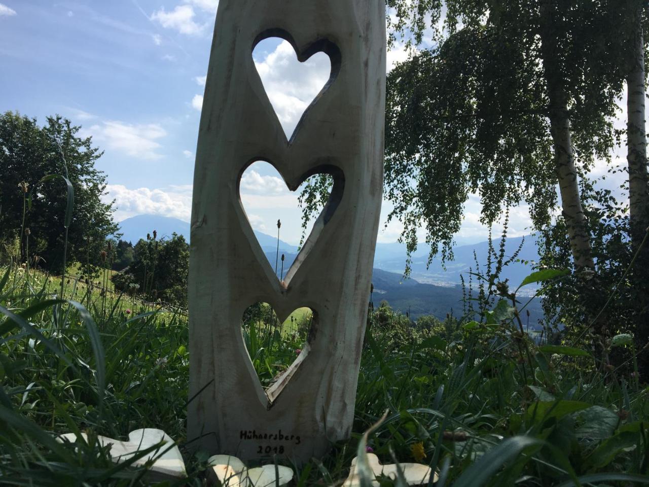 Vila Bergbauernhof Stauder - Hirschbergalpakas Lendorf Exteriér fotografie